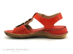 Pedro Torres 754 - Sandale Cuir Rouge - Chaussure Confort Femme -Les Bonnes Chaussures cd24607c73b9e66c561f35ea11d5d5ef 2831001 159356