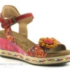 Laura Vita FACYO 06 Rouge - Fleur - Nu-pieds Compense -Les Bonnes Chaussures cd24607c73b9e66c561f35ea11d5d5ef 2858301 158127