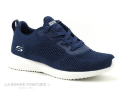 Skechers BOBS SQUAD Tough Talk Navy - Basket Bleu Marine -Les Bonnes Chaussures cd24607c73b9e66c561f35ea11d5d5ef 2874601 160436