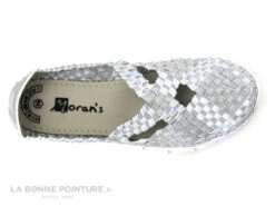 Morans KADOUR Argent - Basket Elastique Femme -Les Bonnes Chaussures cd24607c73b9e66c561f35ea11d5d5ef 3255601 166267