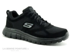 Skechers Burns Agoura - Black - 52635 - Chaussure Sport Homme -Les Bonnes Chaussures cd24607c73b9e66c561f35ea11d5d5ef 3484801 171989
