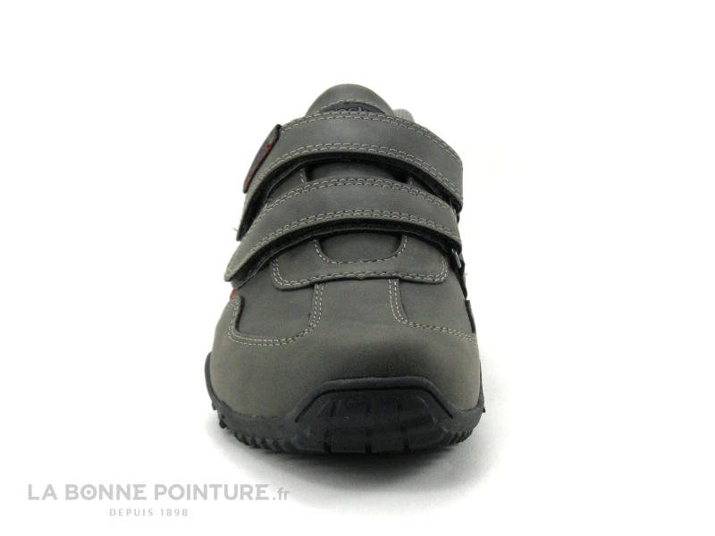 Dockers 44BN006-650120 - Basket Noir-gris Homme - 2 Velcros 4 Dockers 44BN006-650120 - Basket Noir-gris Homme - 2 Velcros – Image 2