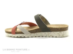 Bio Life 1934 964 Candy 05 Kaki - Rouge - Beige - Tong Femme -Les Bonnes Chaussures cd24607c73b9e66c561f35ea11d5d5ef img 0097.jpg 160055