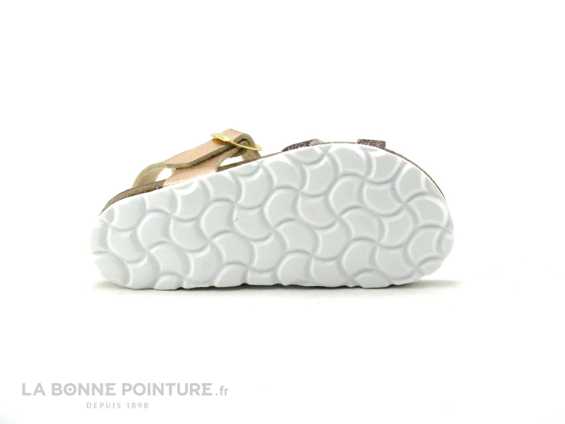 Autenti 689180 Rose Metal - Sandale Fille Avec Paillettes 6 Autenti 689180 Rose Metal - Sandale Fille Avec Paillettes – Image 4