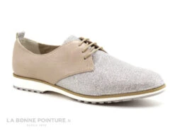 Morans VERBIER Beige Argent - Derby Femme -Les Bonnes Chaussures cd24607c73b9e66c561f35ea11d5d5ef img 0177.jpg 117552