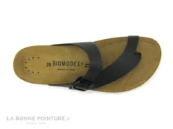 Biomodex 1900 Noir - Tong Noire Femme Avec Passe-orteil -Les Bonnes Chaussures cd24607c73b9e66c561f35ea11d5d5ef img 0268.jpg 160365