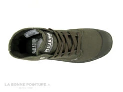 Palladium MONO CHROME Olive Night - Chaussure Montante Kaki -Les Bonnes Chaussures cd24607c73b9e66c561f35ea11d5d5ef img 0293.jpg 171950