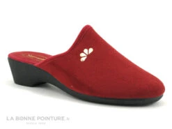 Semelflex Carene Rouge Mule Femme Pantoufle