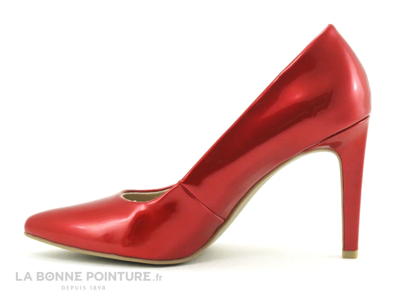 Marco Tozzi 2-22415-34 Chili Metal Patent - Escarpin Rouge Verni 5 Marco Tozzi 2-22415-34 Chili Metal Patent - Escarpin Rouge Verni – Image 3