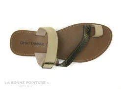 Chattawak MAGNOLIA Taupe - Laniere Bronze Metal - Tong Femme -Les Bonnes Chaussures cd24607c73b9e66c561f35ea11d5d5ef img 1063.jpg 148352