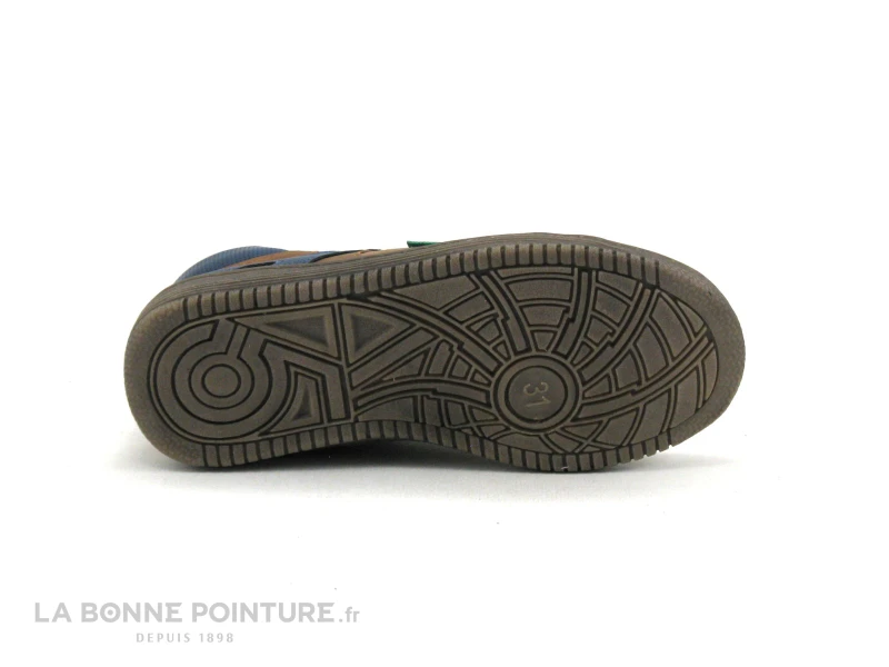 Kickers LOWELL Camel Bleu - 739354 - Chaussure Montante GARCON 8 Kickers LOWELL Camel Bleu - 739354 - Chaussure Montante GARCON – Image 7