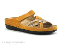 Pedi Girl CLOW Jaune - Fumo - Mule Reglable Femme -Les Bonnes Chaussures cd24607c73b9e66c561f35ea11d5d5ef img 1187.jpg 146254