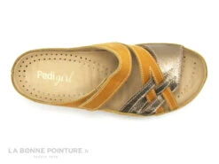 Pedi Girl CLOW Jaune - Fumo - Mule Reglable Femme -Les Bonnes Chaussures cd24607c73b9e66c561f35ea11d5d5ef img 1192.jpg 146253