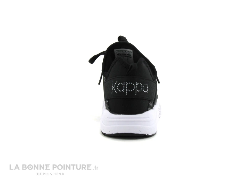 Kappa San Antonio Noir Gris 304NFQ0 - Chaussure Sport Femme 6 Kappa San Antonio Noir Gris 304NFQ0 - Chaussure Sport Femme – Image 4