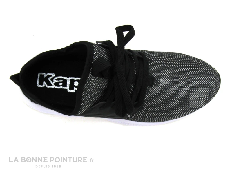 Kappa San Antonio Noir Gris 304NFQ0 - Chaussure Sport Femme 8 Kappa San Antonio Noir Gris 304NFQ0 - Chaussure Sport Femme – Image 6