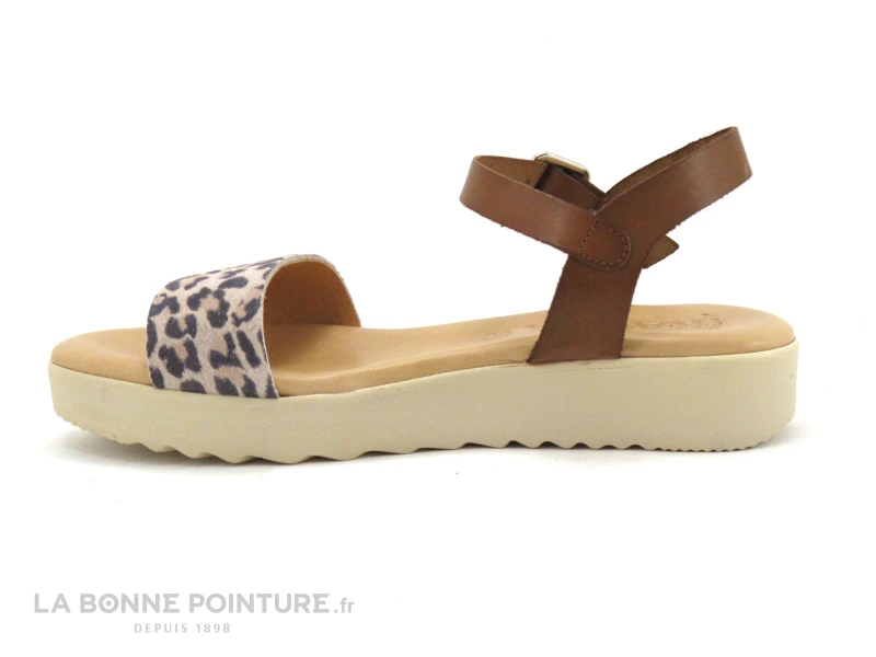 Kaola 3483 Marron Leopard - Sandale Mode Femme 5 Kaola 3483 Marron Leopard - Sandale Mode Femme – Image 3