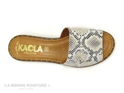 Kaola 590 Serpent - Beige - Mule Plate Femme -Les Bonnes Chaussures cd24607c73b9e66c561f35ea11d5d5ef img 1314.jpg 148279