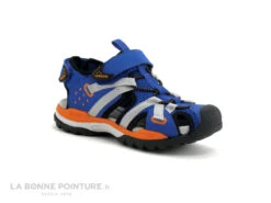 Geox BOREALIS J920RB - Bleu Royal - Orange - Sandale GARCON -Les Bonnes Chaussures cd24607c73b9e66c561f35ea11d5d5ef img 1465.jpg 130495