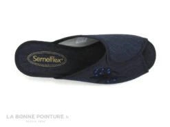 Semelflex SHEILA Marine - Pantoufle Mule Femme -Les Bonnes Chaussures cd24607c73b9e66c561f35ea11d5d5ef img 1483.jpg 146594