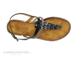 The Divine Factory FJ3974 Noir - Tresse Argent - Tong Fermee -Les Bonnes Chaussures cd24607c73b9e66c561f35ea11d5d5ef img 1518.jpg 148443