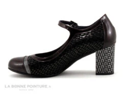 Dorking RODIN Noir Bordeaux Gris - Escarpin Avec Bride -Les Bonnes Chaussures cd24607c73b9e66c561f35ea11d5d5ef img 1582.jpg 161910