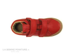 Telyoh Y00732-2911 Red - Bottillon Cuir Rouge - 2 Velcros -Les Bonnes Chaussures cd24607c73b9e66c561f35ea11d5d5ef img 1605.jpg 161940