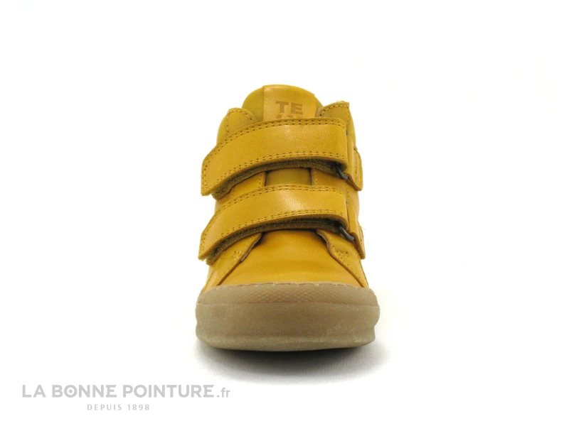 Telyoh Y00732-2905 Yellow - Boots Enfant Cuir Jaune - 2 Scratches 4 Telyoh Y00732-2905 Yellow - Boots Enfant Cuir Jaune - 2 Scratches – Image 2