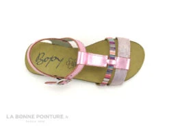 Bopy ECOCO Rose Metal - Nu-pieds Fille -Les Bonnes Chaussures cd24607c73b9e66c561f35ea11d5d5ef img 1615.jpg 119276