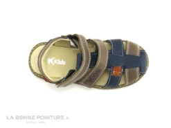 K-K Kolev And Kolev 25-2 - Beige Bleu Marine - Sandale Enfant -Les Bonnes Chaussures cd24607c73b9e66c561f35ea11d5d5ef img 1627.jpg 119296