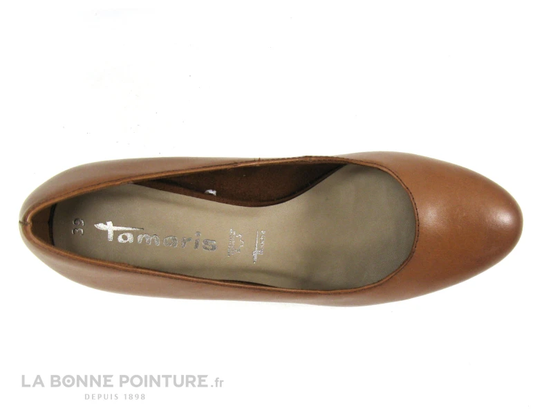 Tamaris 1-22410-29 Cognac - Escarpin Marron - Talon Haut 7 Tamaris 1-22410-29 Cognac - Escarpin Marron - Talon Haut – Image 5
