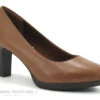 Tamaris 1-22410-29 Cognac - Escarpin Marron - Talon Haut