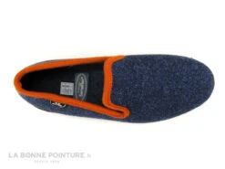 Semelflex SUPER RUBEN Marine - Orange - Charentaise Homme -Les Bonnes Chaussures cd24607c73b9e66c561f35ea11d5d5ef img 1751.jpg 173762