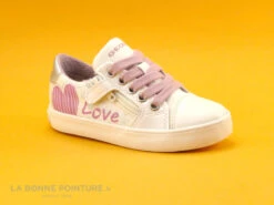 Geox SP GISLI J024NB Blanc Rose Love - Basket Fille -Les Bonnes Chaussures cd24607c73b9e66c561f35ea11d5d5ef img 1762.jpg 144714