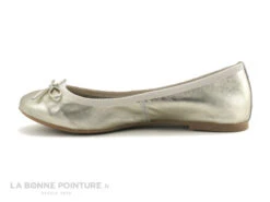 Marco Tozzi Premio 2-22122-22 Platinium - Ballerine Cuir Or -Les Bonnes Chaussures cd24607c73b9e66c561f35ea11d5d5ef img 1835.jpg 130913