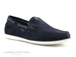 Point D Orgues POSA Bleu Marine - Mocassin Homme