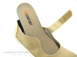 CM Confort 223 48252100 Beige - Ballerine Compensee - Bride Velcro -Les Bonnes Chaussures cd24607c73b9e66c561f35ea11d5d5ef img 2440.jpg 149842