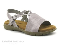Feel In DIVOT Gris - Nu-pieds Femme