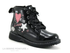 Dockers 49PS702 670 Noir - Graffitis - Boots Mode Fillette -Les Bonnes Chaussures cd24607c73b9e66c561f35ea11d5d5ef img 2662.jpg 174841