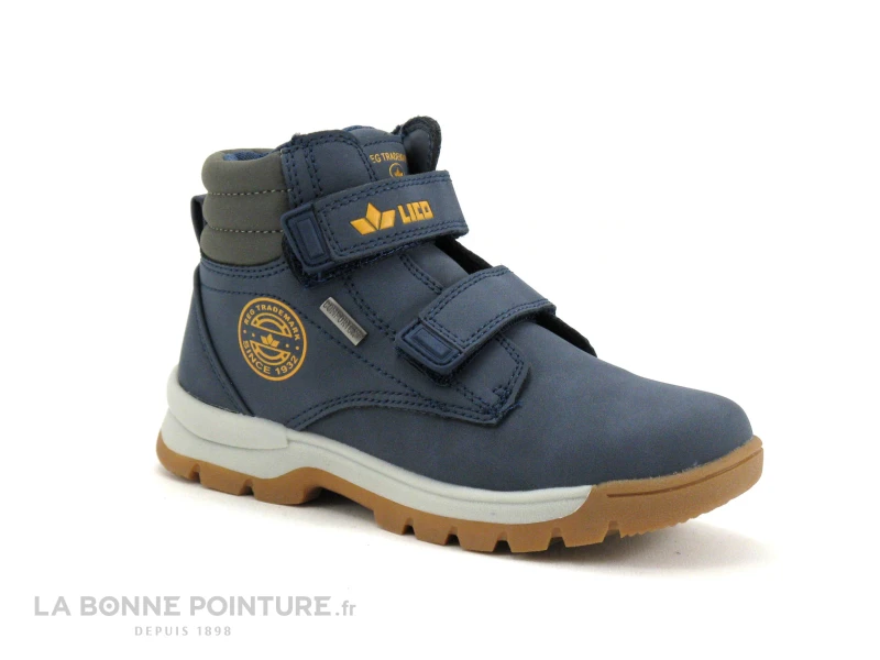 Lico MARIUS 530984 - Marine Gris Orange - Bottillon GARCON 3 Lico MARIUS 530984 - Marine Gris Orange - Bottillon GARCON