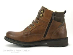 Mustang 4157-603-307 Cognac - Bottillon Homme Interieur Fourrure -Les Bonnes Chaussures cd24607c73b9e66c561f35ea11d5d5ef img 2892.jpg 163482