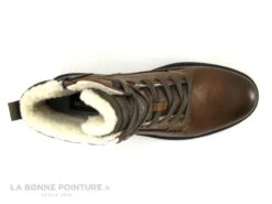 Mustang 4157-603-307 Cognac - Bottillon Homme Interieur Fourrure -Les Bonnes Chaussures cd24607c73b9e66c561f35ea11d5d5ef img 2895.jpg 163479