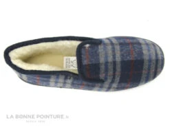 Lollans 00120167 - Ecossais Bleu Marine - Charentaise Homme -Les Bonnes Chaussures cd24607c73b9e66c561f35ea11d5d5ef img 2896.jpg 150582