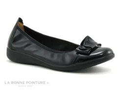 INEA Camelia Noir Bout Verni Ballerine