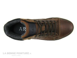 Arid RUIZ Cognac - Noir - Basket Montante Homme -Les Bonnes Chaussures cd24607c73b9e66c561f35ea11d5d5ef img 3071.jpg 163695