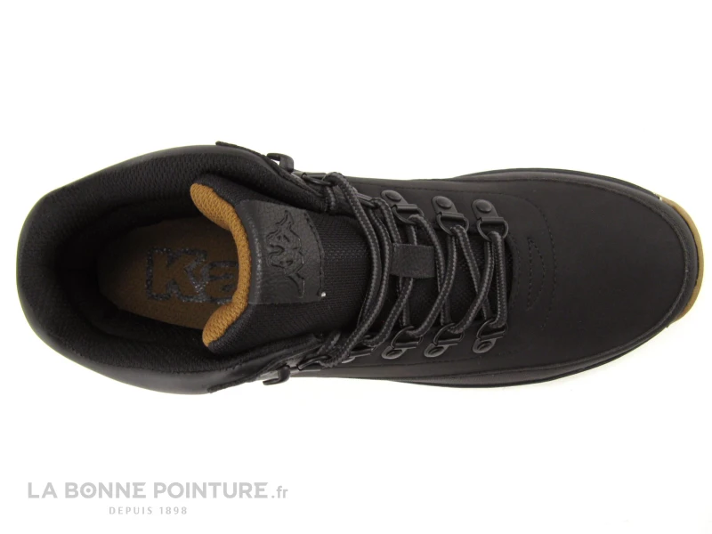 Kappa MONSI Baskets Montantes Noires Lacets 8 Kappa MONSI Baskets Montantes Noires Lacets – Image 6