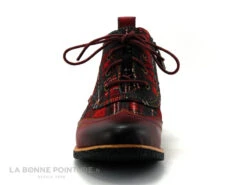 Laura Vita COCRALIEO 17 Rouge Chaussures Montantes Zip Lacets -Les Bonnes Chaussures cd24607c73b9e66c561f35ea11d5d5ef img 3165.jpg 150978