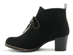 Marco Tozzi 2-25107-29 Black - Bottine Noire A Lacet - Talon Haut -Les Bonnes Chaussures cd24607c73b9e66c561f35ea11d5d5ef img 3287.jpg 175527