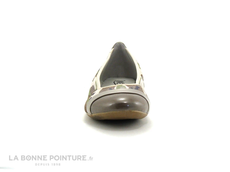 INEA Isabeau Camouflage Kaki Marron - Ballerine 4 INEA Isabeau Camouflage Kaki Marron - Ballerine – Image 2