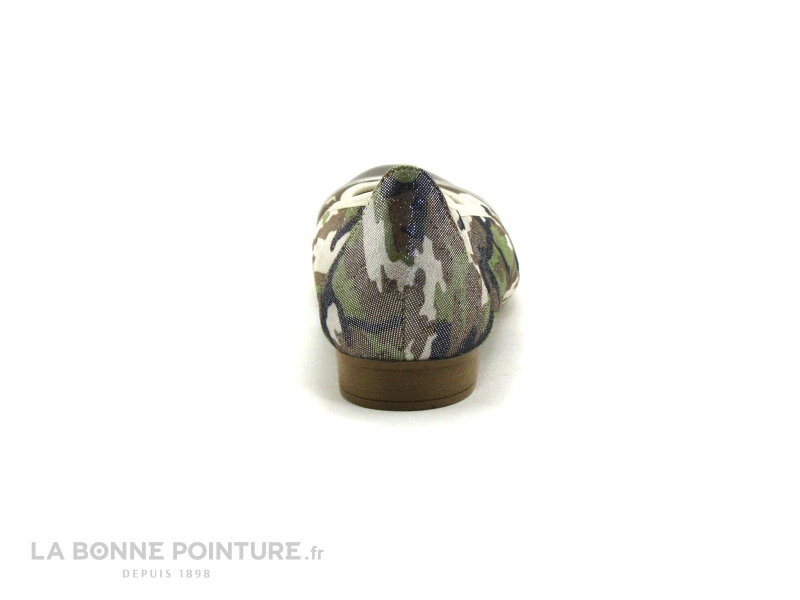 INEA Isabeau Camouflage Kaki Marron - Ballerine 6 INEA Isabeau Camouflage Kaki Marron - Ballerine – Image 4