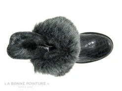 Hooper JUNO Croco Noir - Bottine Femme Interieur Fourrure -Les Bonnes Chaussures cd24607c73b9e66c561f35ea11d5d5ef img 3495.jpg 175800